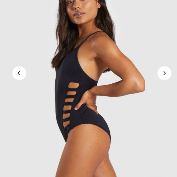 Gymshark One Piece Swimsuit with Cut Outs Size Small - Picture 4 of 7